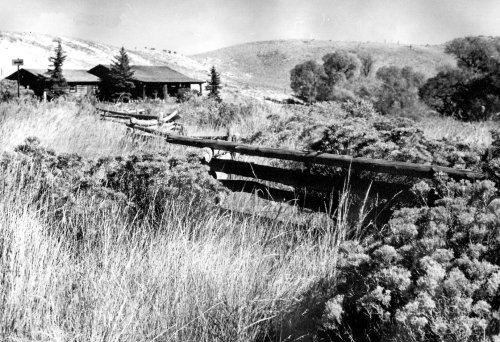 The headquarters of the Bead Hill Angus Ranch.